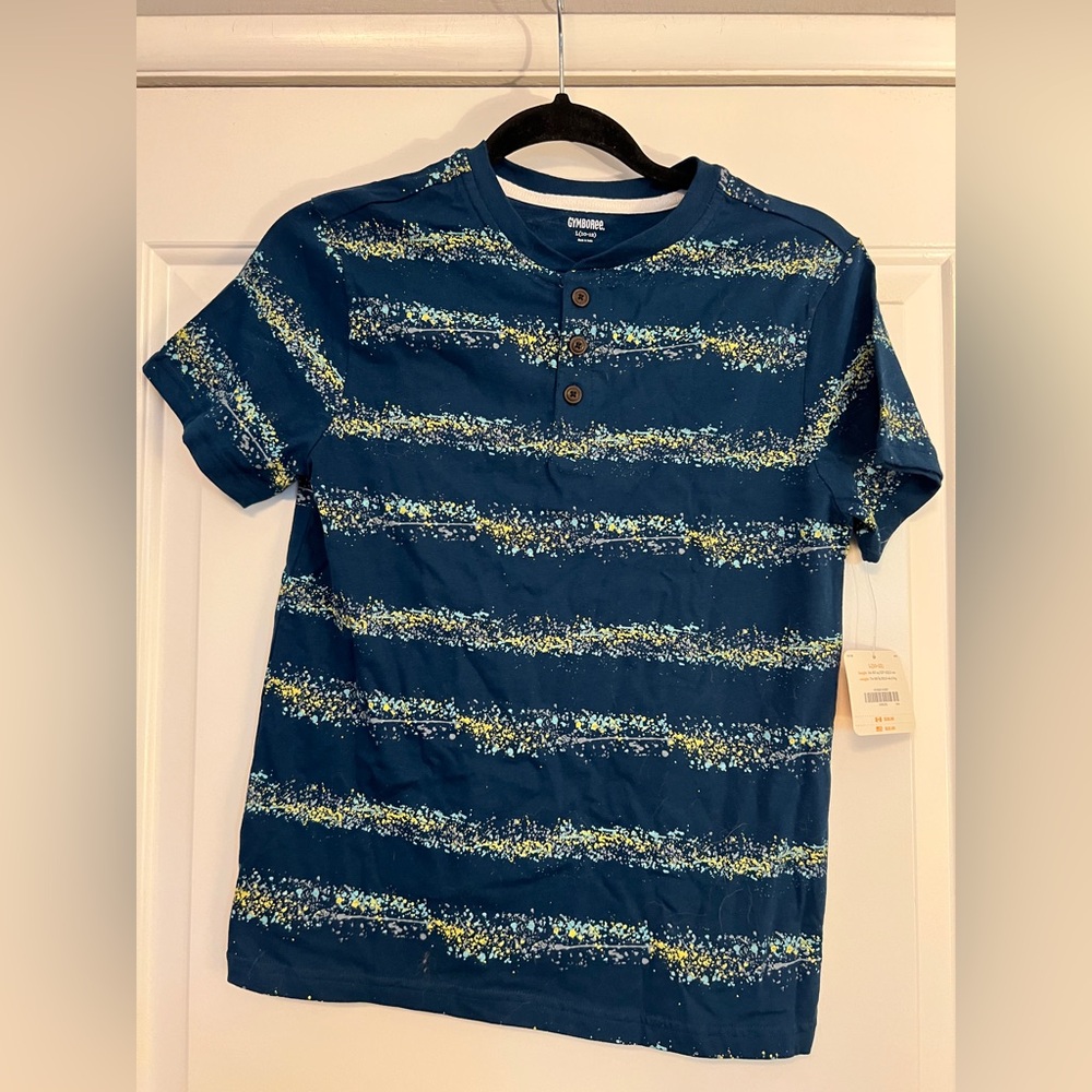 Gymboree Boys Blue and Yellow Tee